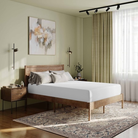 Flash Furniture Cloud Green Tea Cooling Gel 4-Layer Memory Foam 10-in. Full Mattress in a Box, Washable Cover CL-MFB4L-10-F-GG